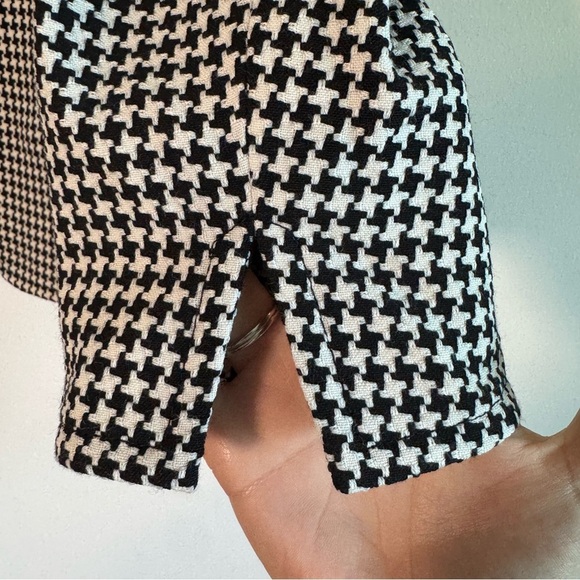 Akris Punto black and white houndstooth blazer jacket size US8 - Picture 3 of 8